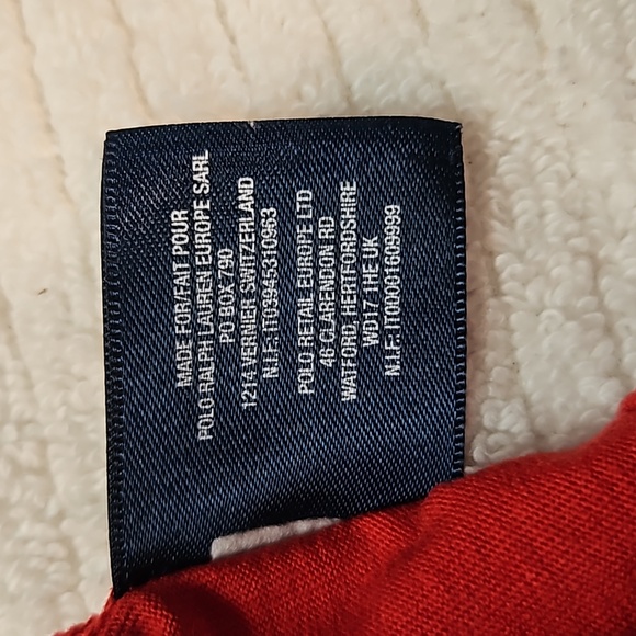 Polo by Ralph Lauren Kids' Red Short Sleeve T-Shirt - Picture 7 of 9